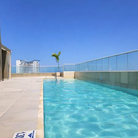 Vista Al Mar Torre 811 Piscina Familiar Aparta Suits * Cartagena